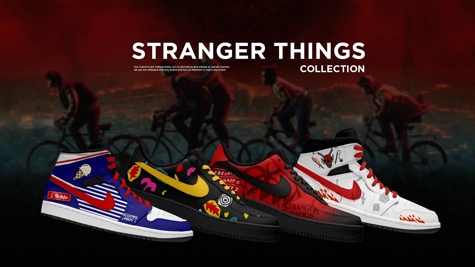 Custom sneaker collection