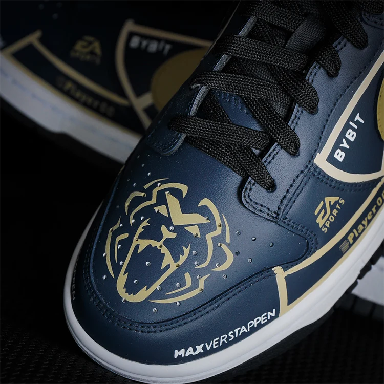 Custom sneaker craftsmanship
