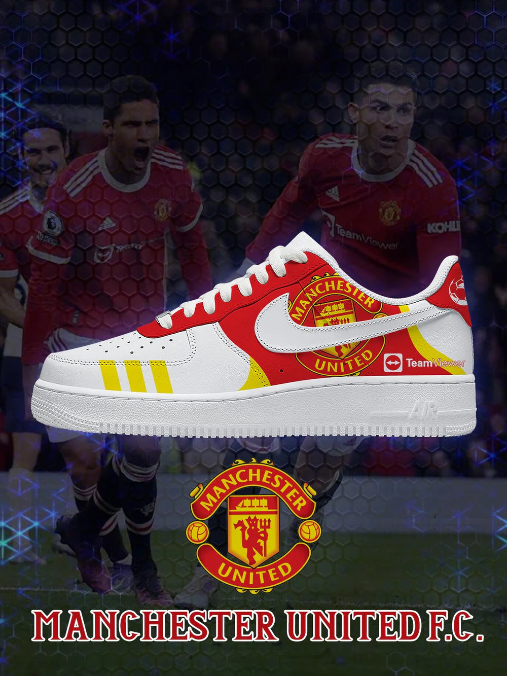 MUFC limited edition Design Shoes F1