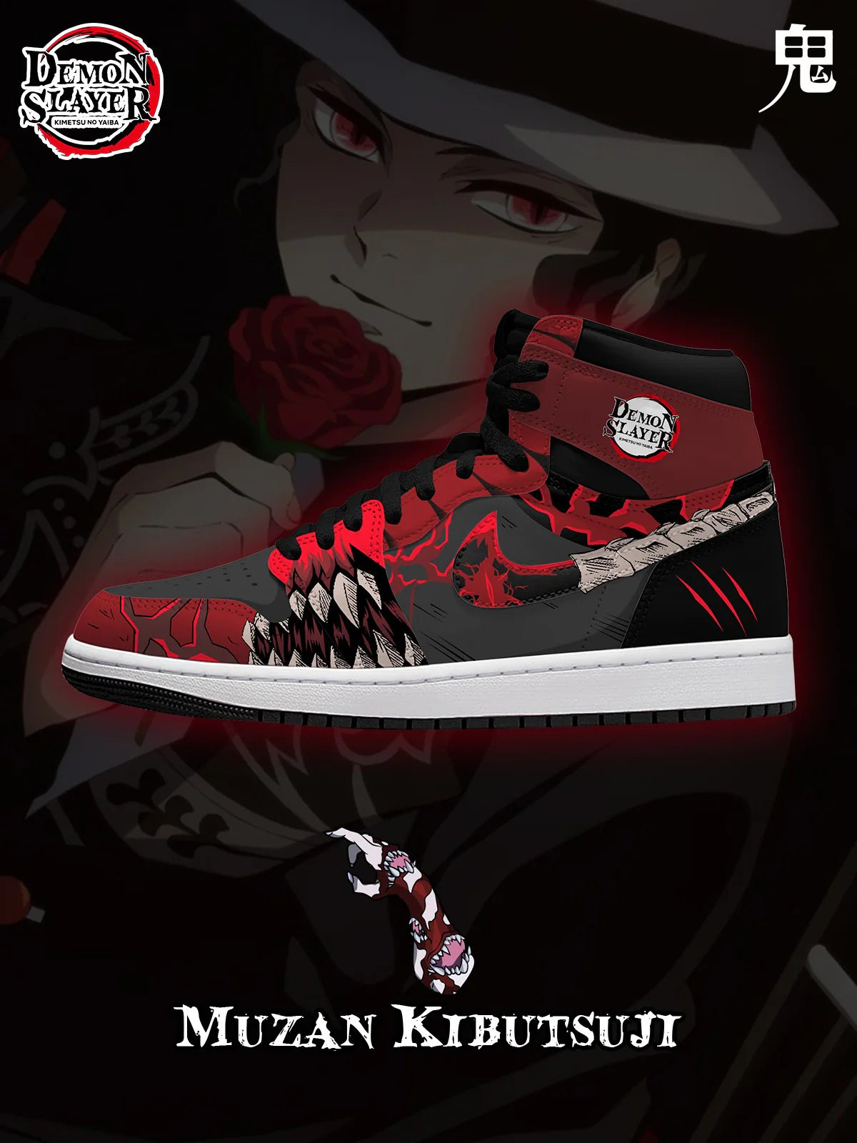 Muzan Kibutsuji Design Shoes J1