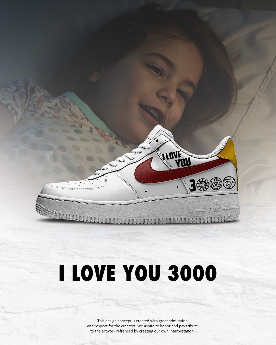 I Love You 3000 Design Shoes F1