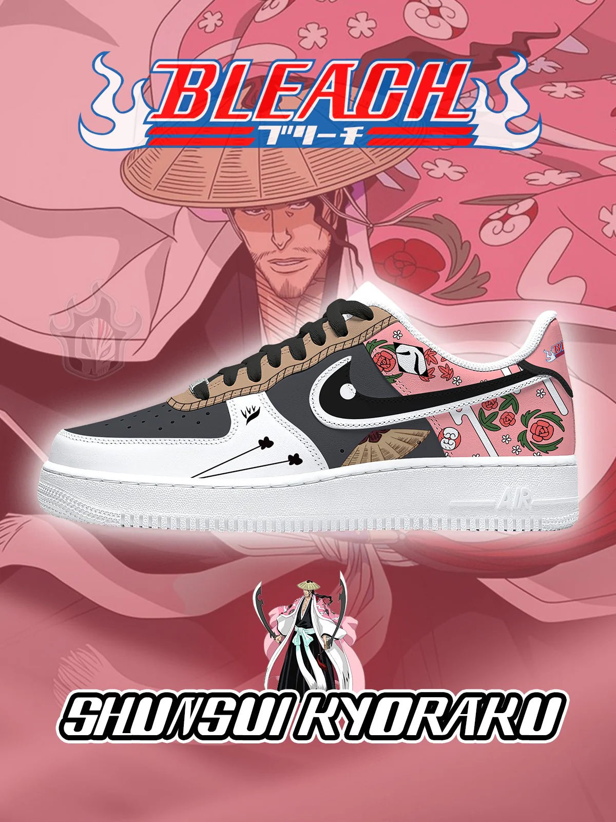Shunsui Kyoraku limited edition Design Shoes F1