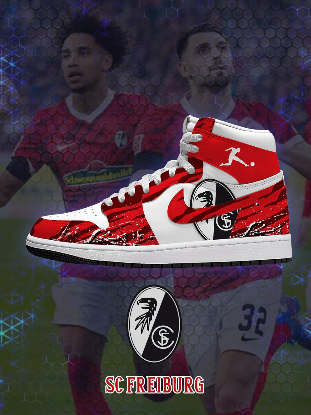 Freiburg (Adult and kids size available) Limited Edition Design Shoes J1