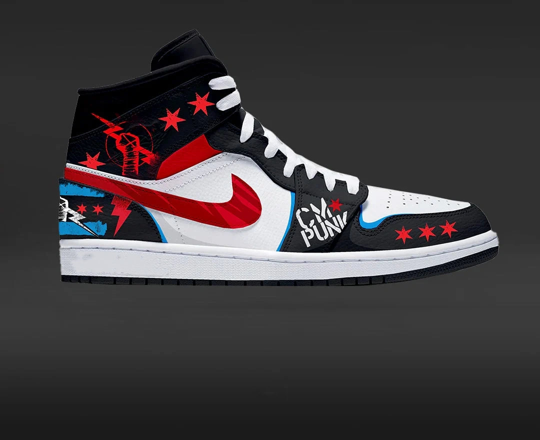 CM Punk Design Shoes J1