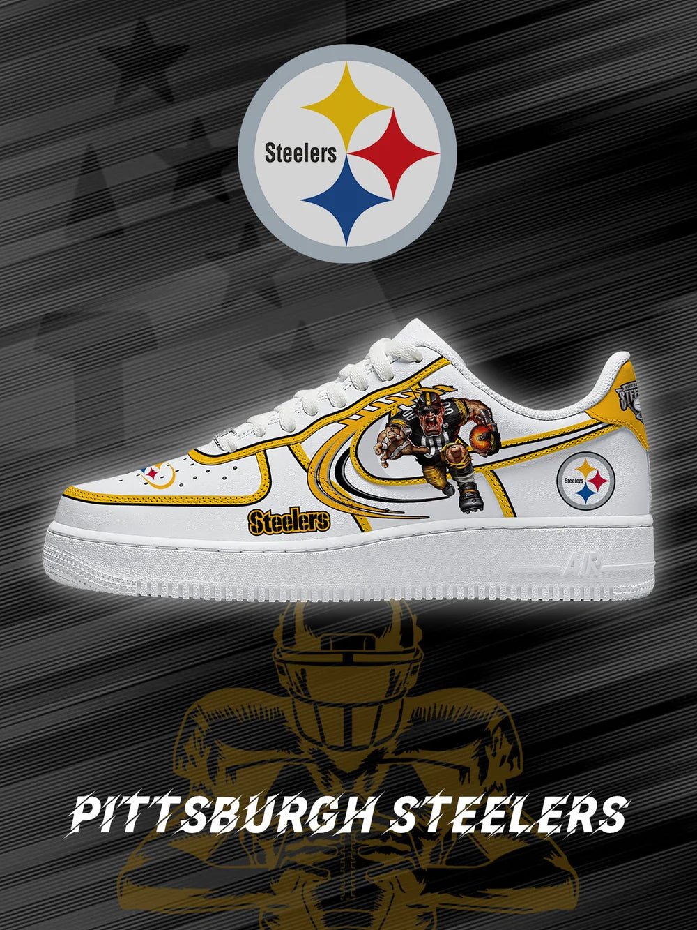 Pittsburgh limited edition Design Shoes F1