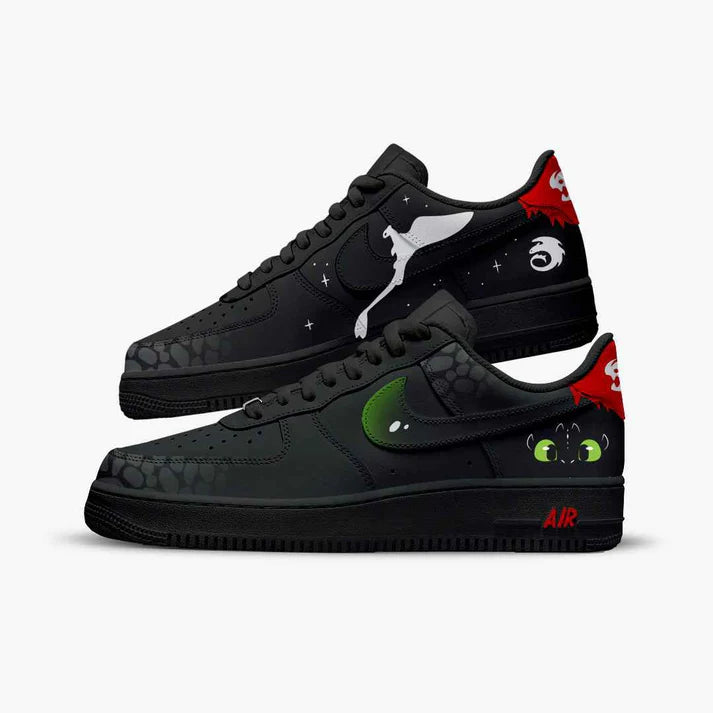 TOOTHLESS limited edition Design Shoes F1