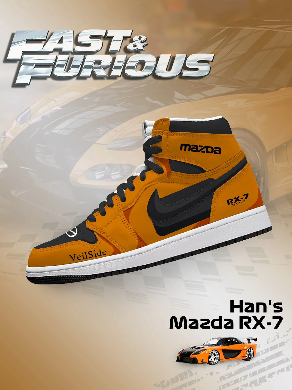 Han's RX-7 Design Shoes J1