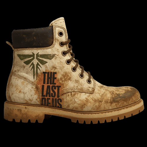 Last Of Us Design Shoes Boots
