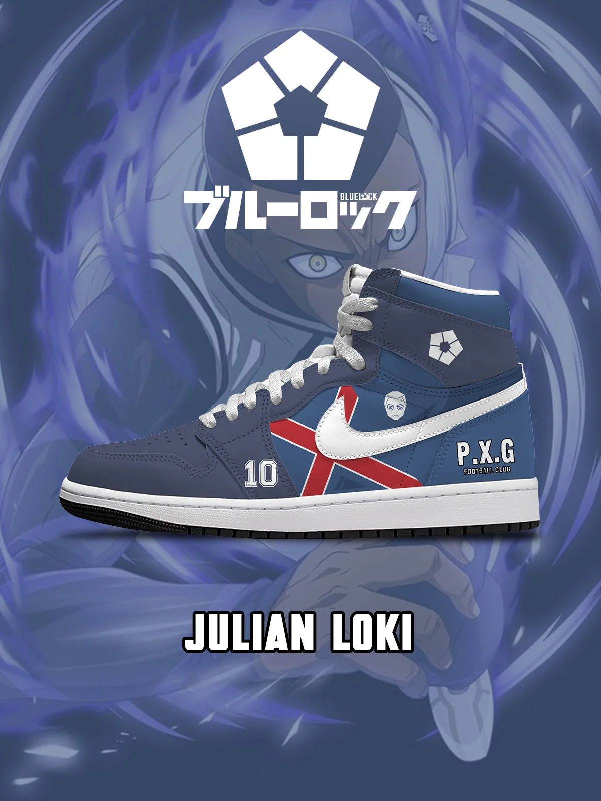 Julian Loki (Adult and kids size available) Limited Edition Design Shoes J1