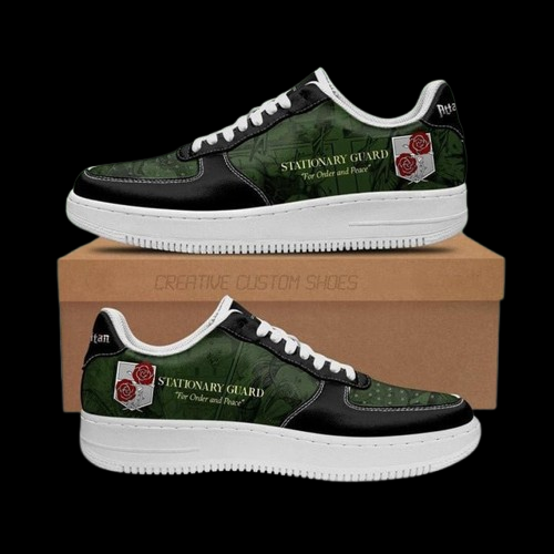 Garrison Slogan Design Shoes F1