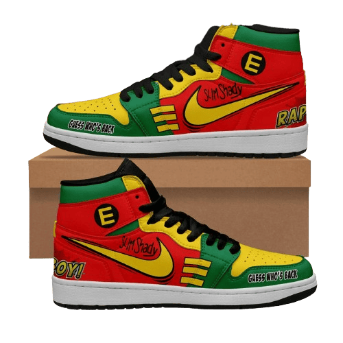 Without Me Guess Who’s Back Ronin Slim Shady Design Shoes J1
