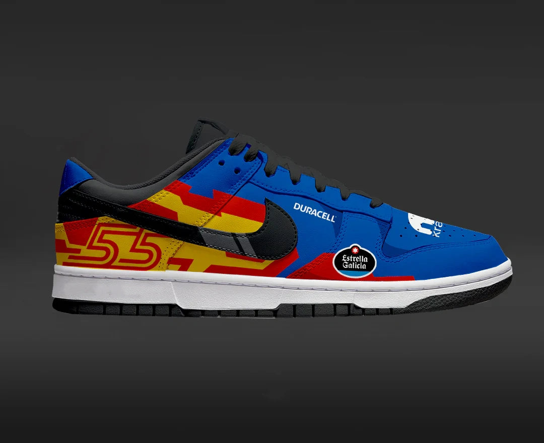 Carlos Sainz Helmet F1 Design Shoes DK
