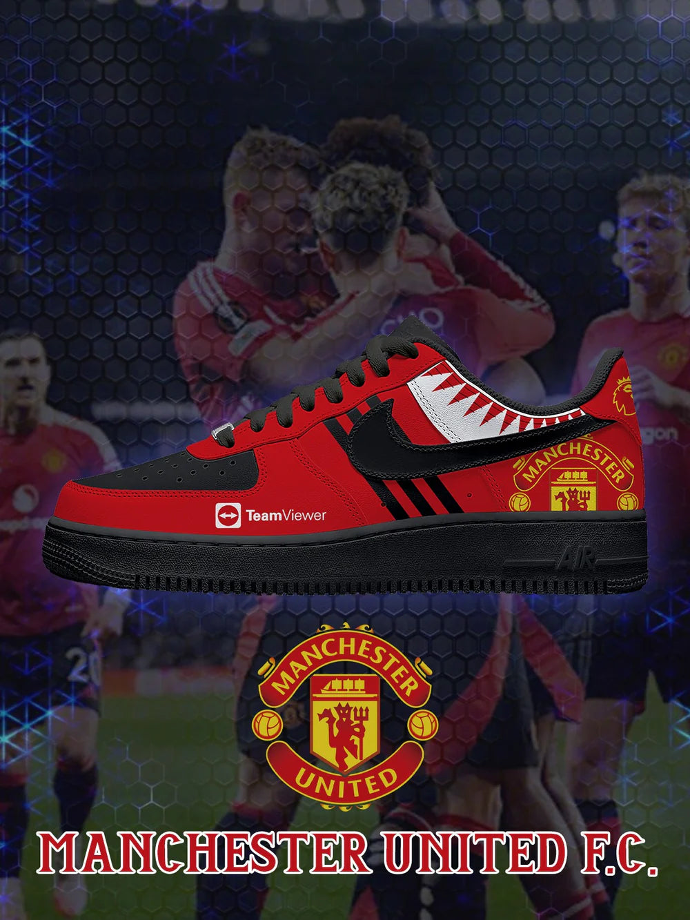 MUFC limited edition Design Shoes F1