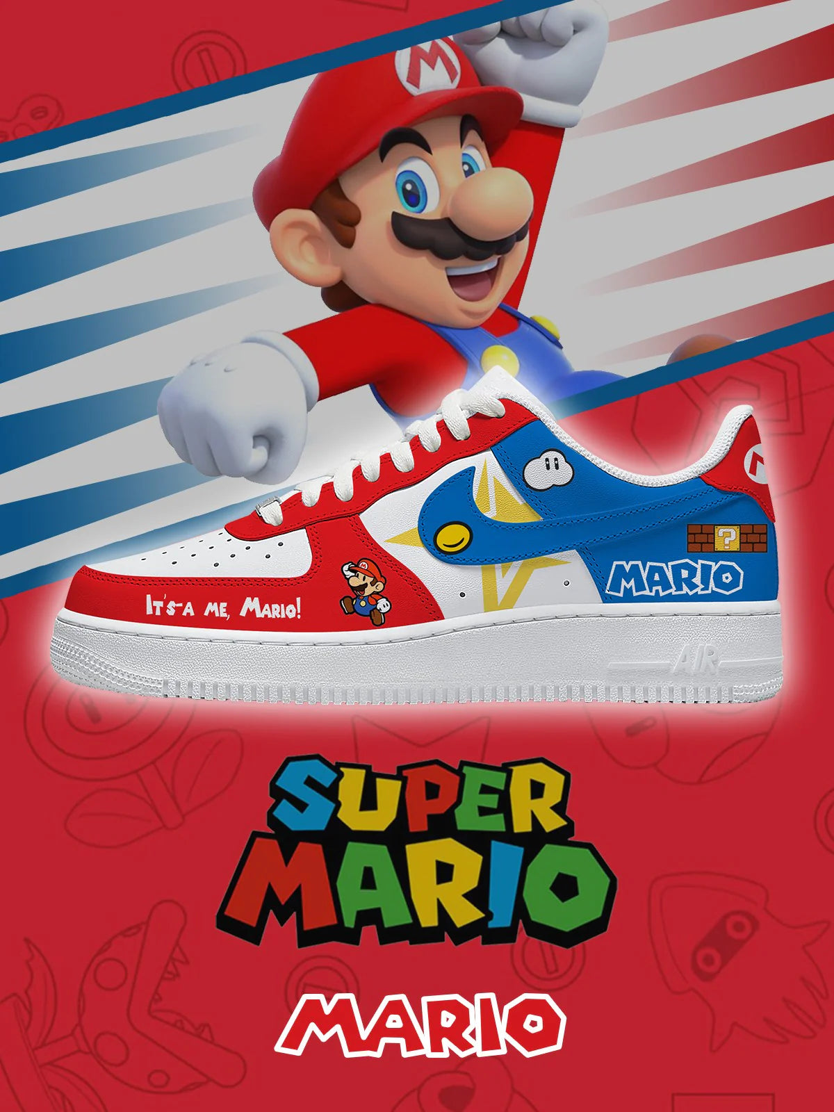 Mario limited edition Design Shoes F1