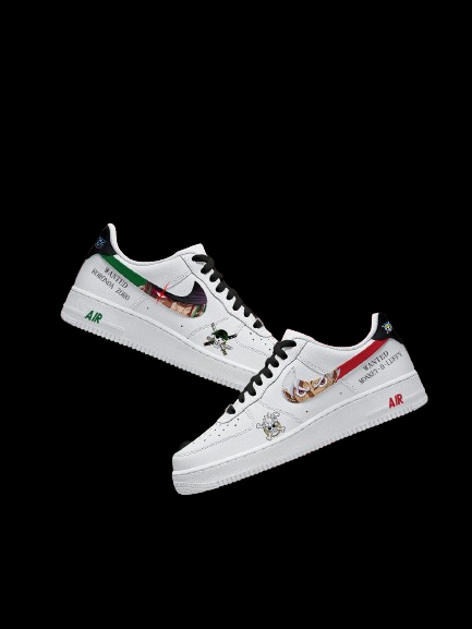 Zoro & Luffy Design Shoes F1