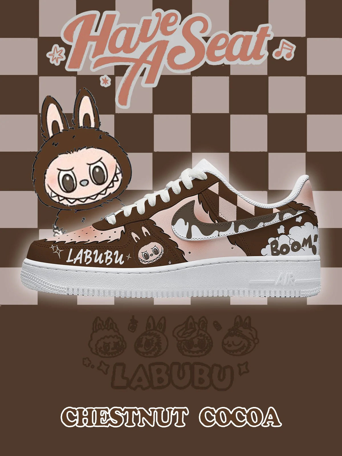 Chestnut Cocoa Design Shoes F1