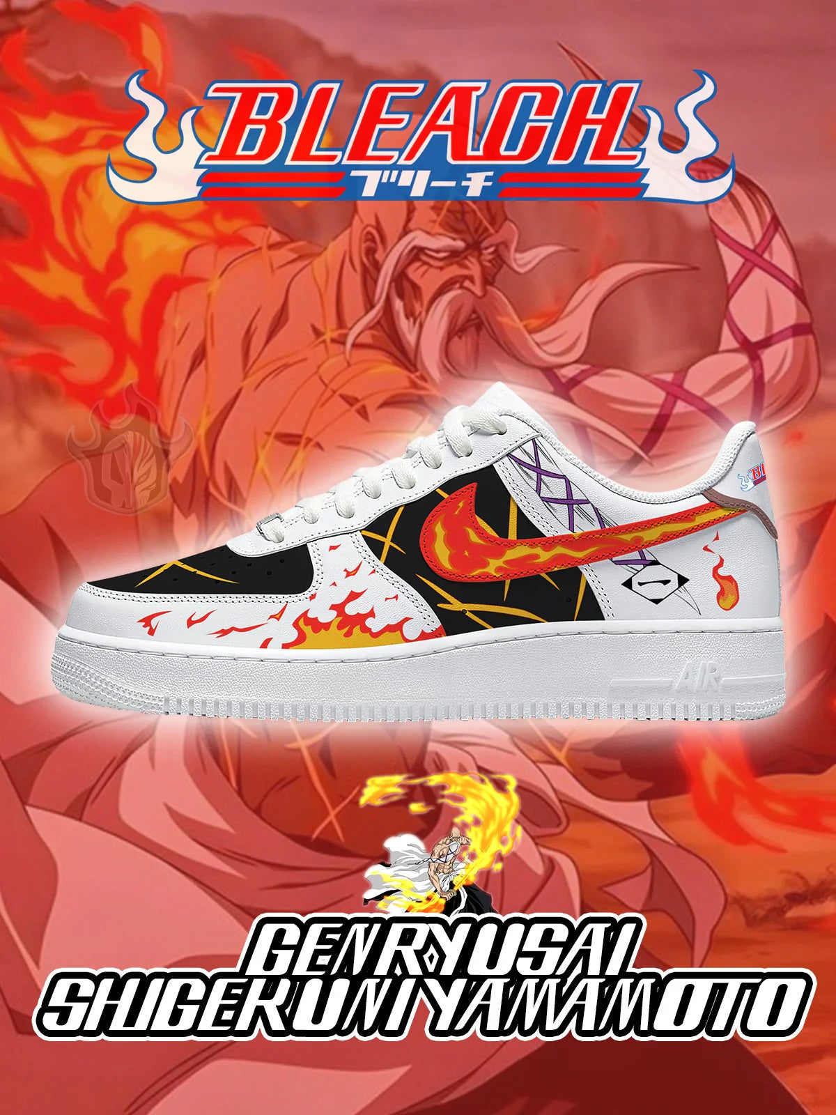 Genryusai Shigekuni Yamamoto limited edition Design Shoes F1