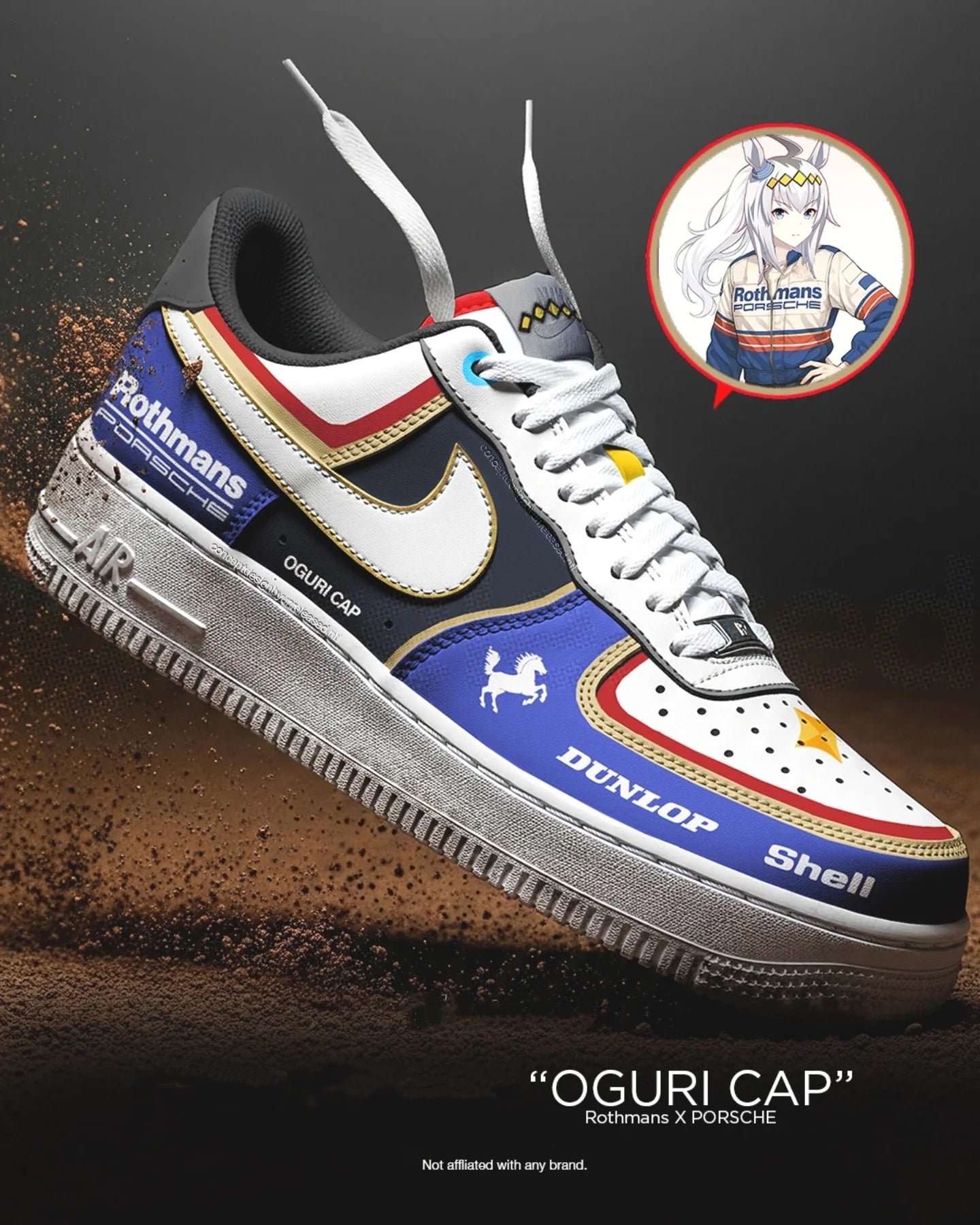 Oguri Cap Design Shoes F1