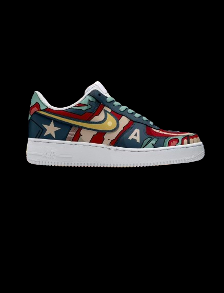 Zombie Amercia limited edition Design Shoes F1