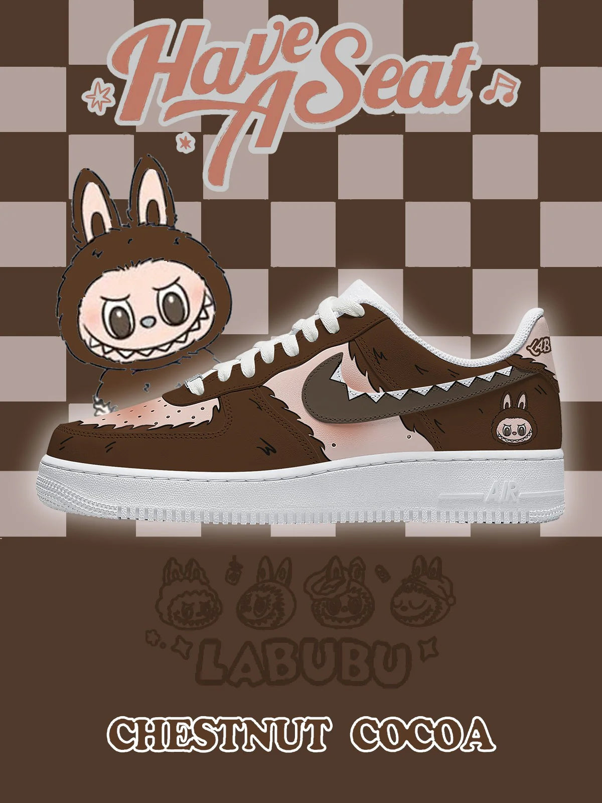 Chestnut Cocoa Design Shoes F1