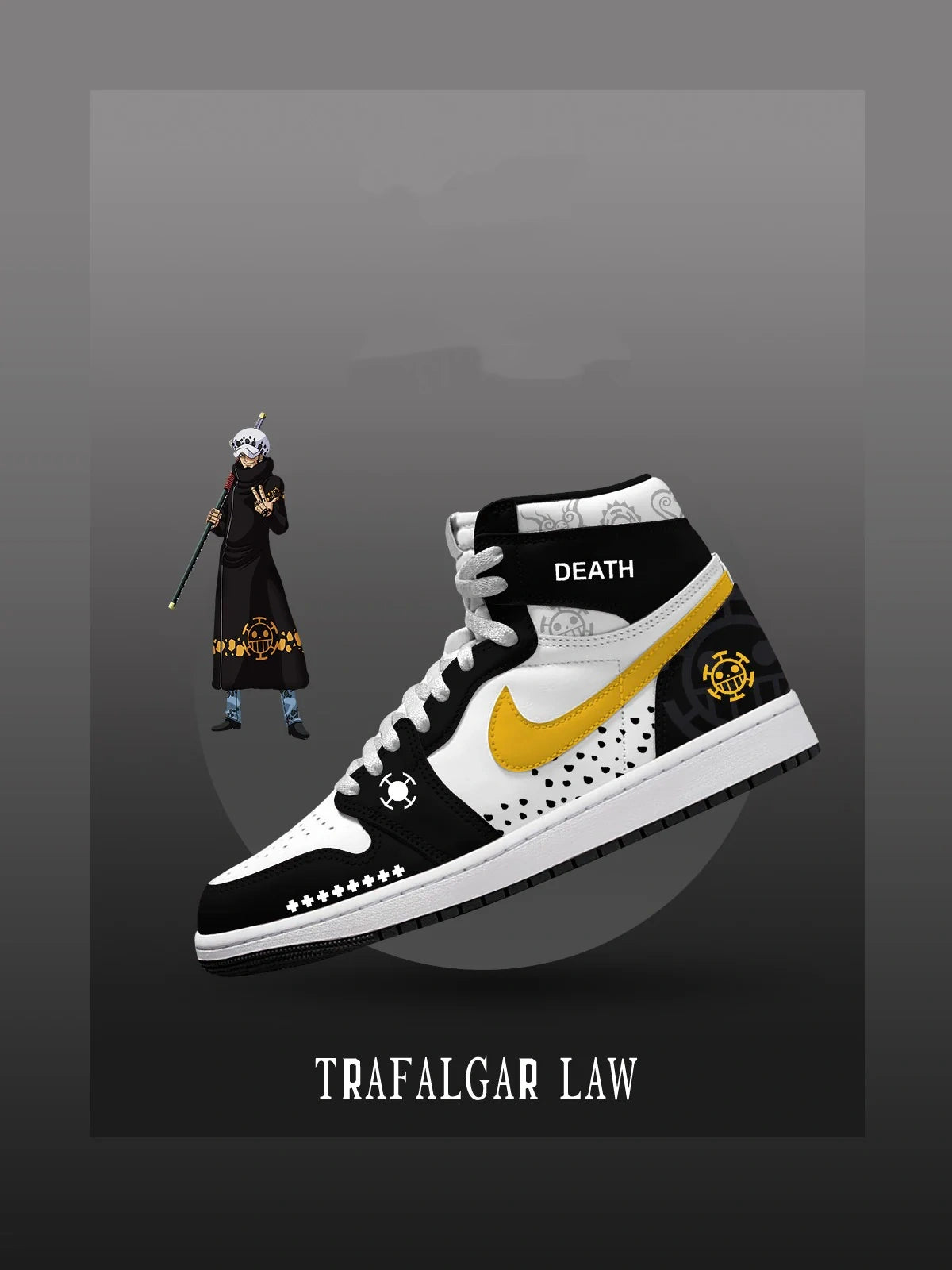 Law (Adult and kids size available) Limited Edition Design Shoes J1