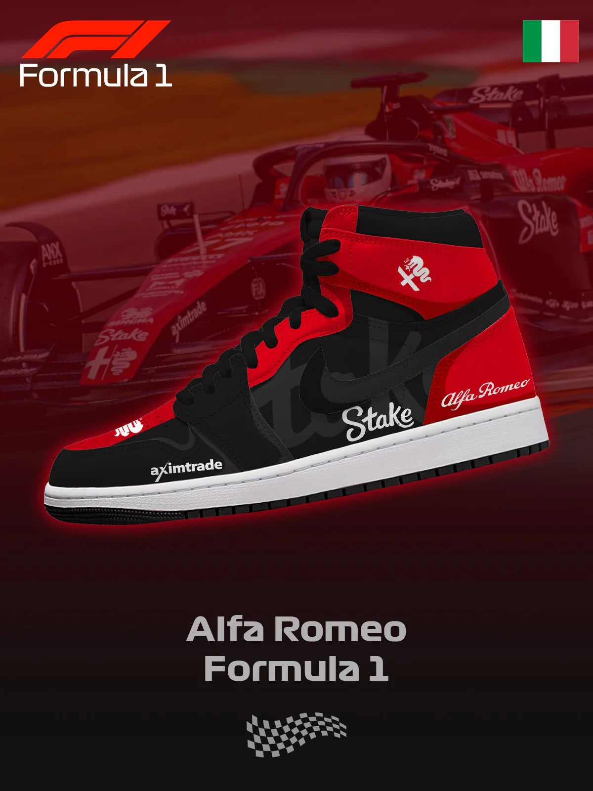 A Romeo F.1 Design Shoes J1
