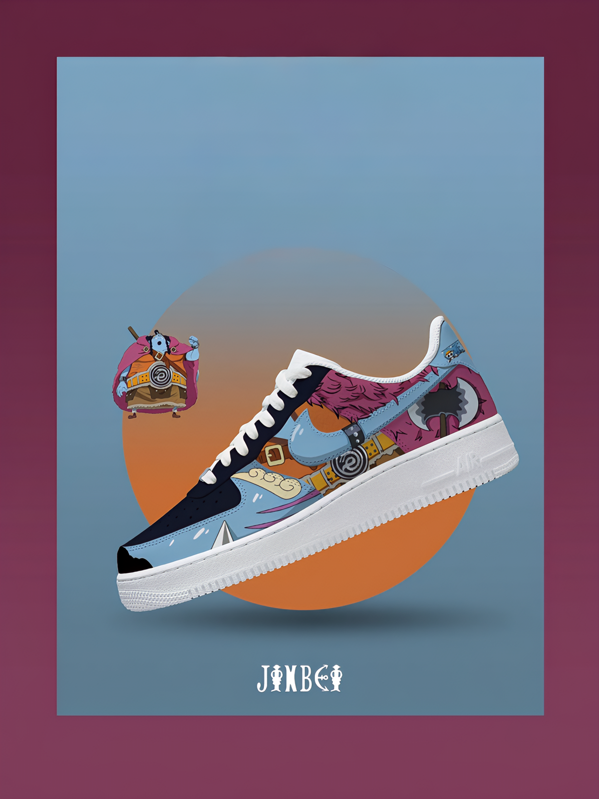 Knight of the Sea Jinbe Design Shoes F1