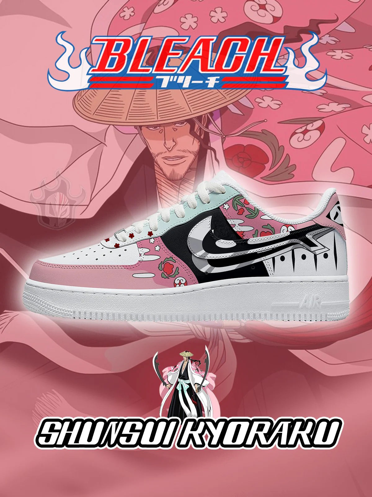 Shunsui Kyoraku limited edition Design Shoes F1