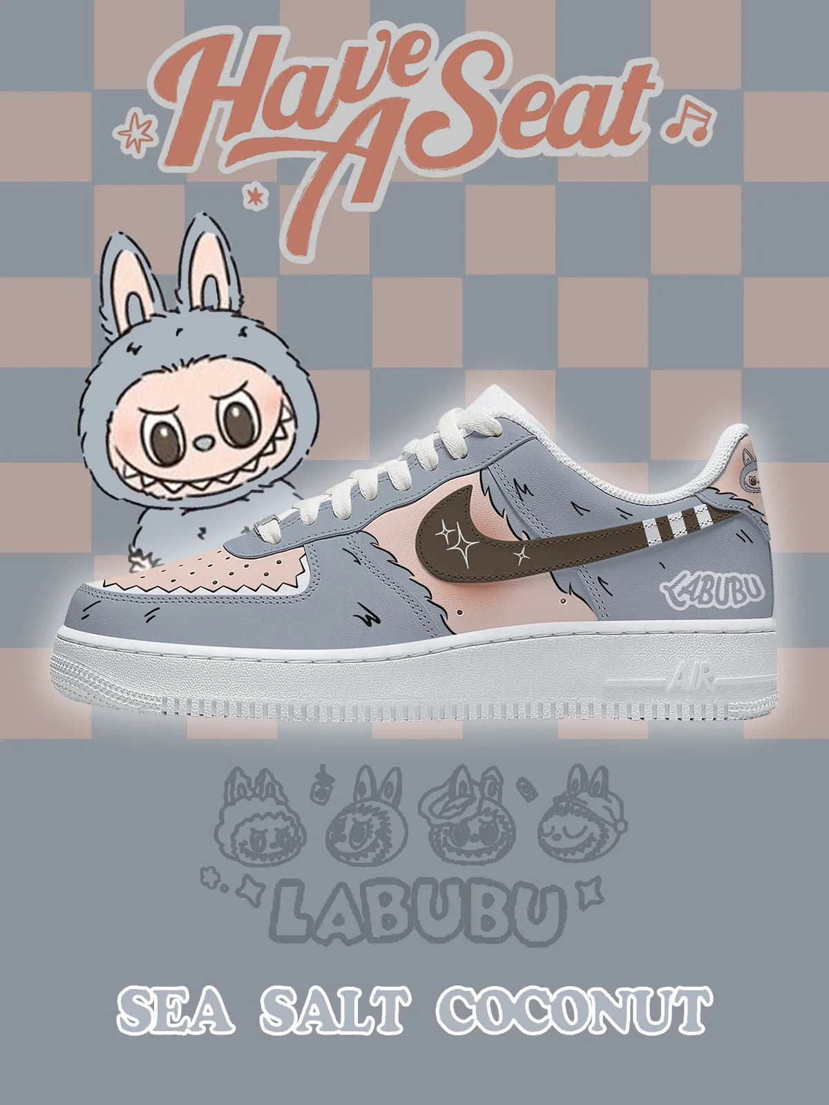 Sea Salt Coconut Design Shoes F1