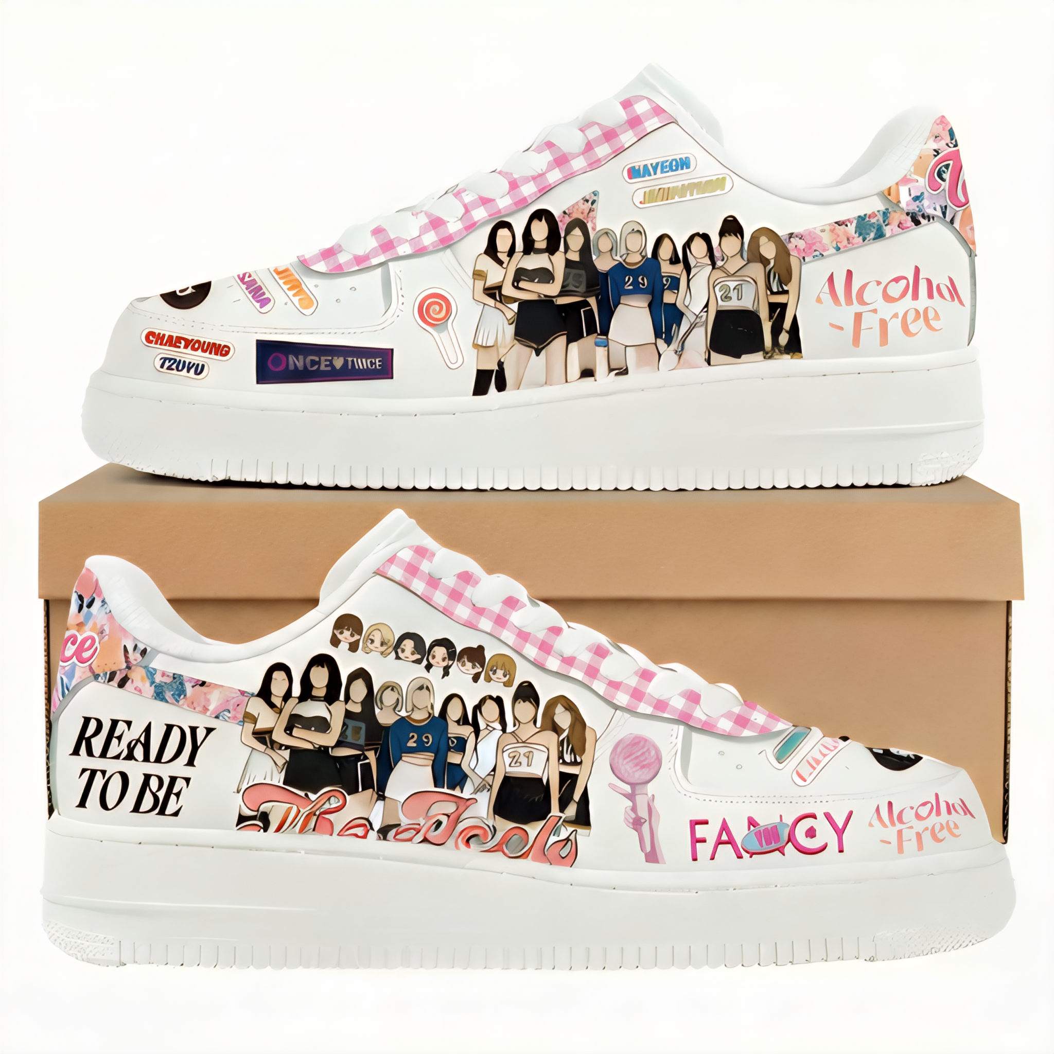 Twice limited edition Design Shoes F1