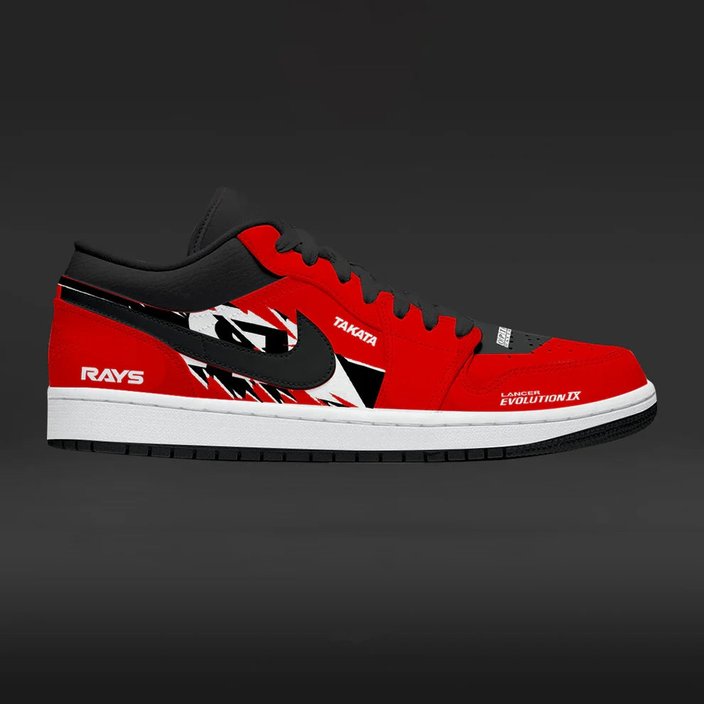 Sean's Mitsubishi EVO IX Design Shoes J1 Low Top