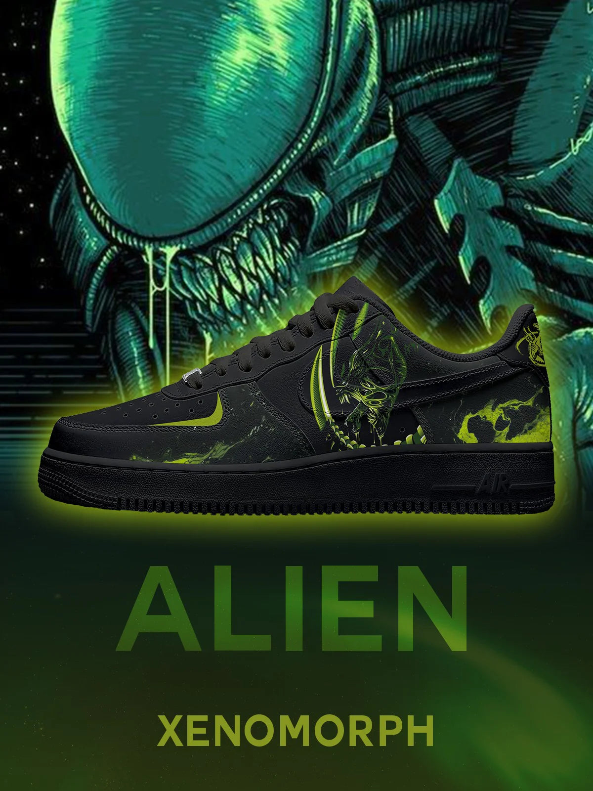 Xenomorph Design Shoes F1