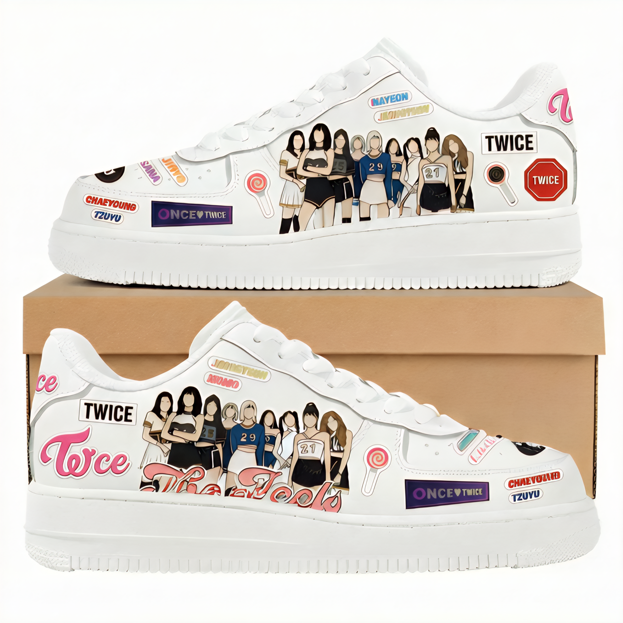 Twice limited edition Design Shoes F1