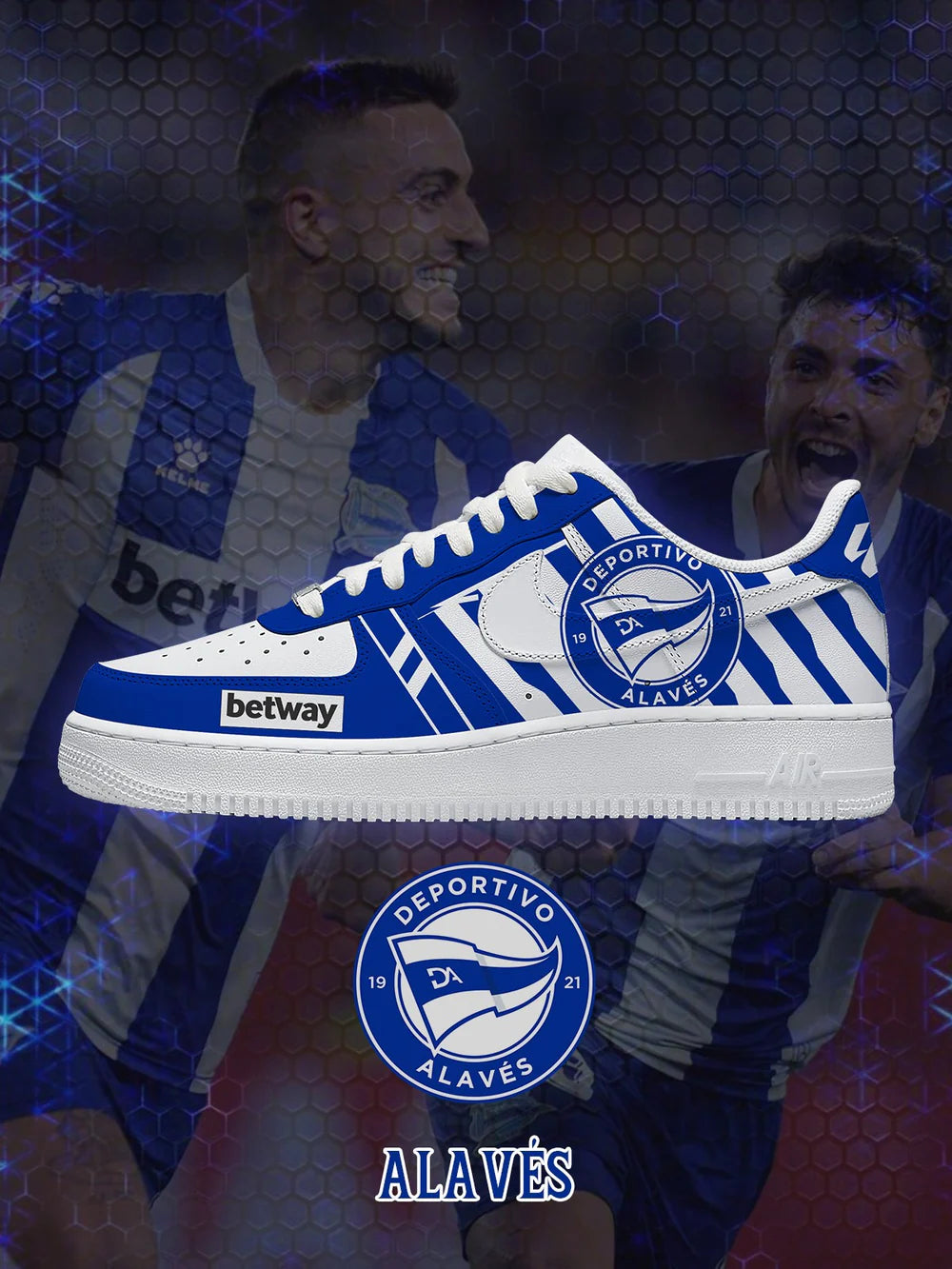 Alavés limited edition Design Shoes F1