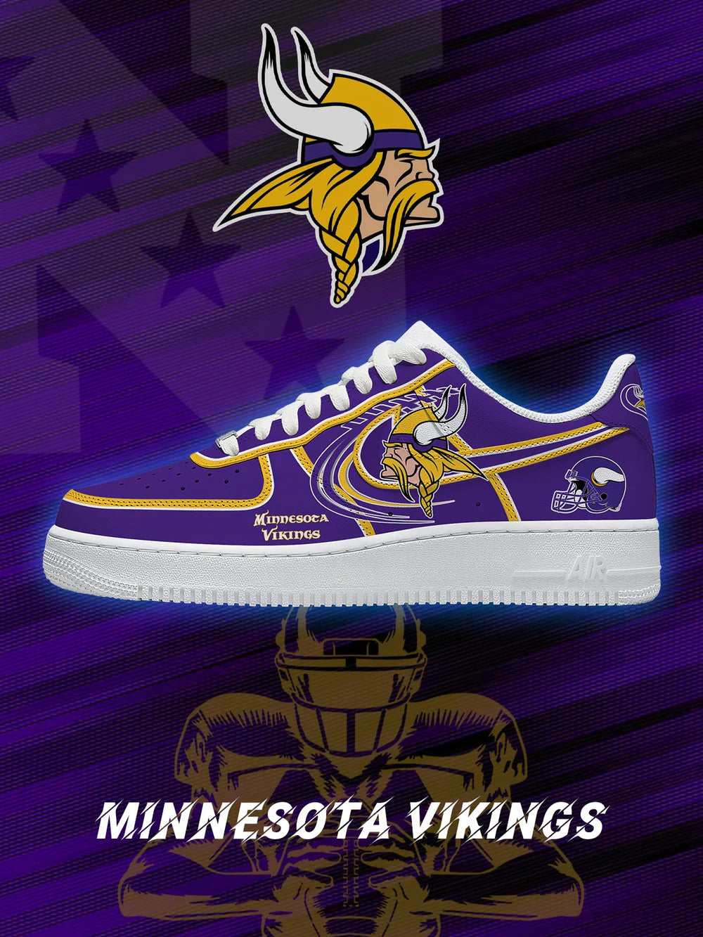 Minnesota limited edition Design Shoes F1