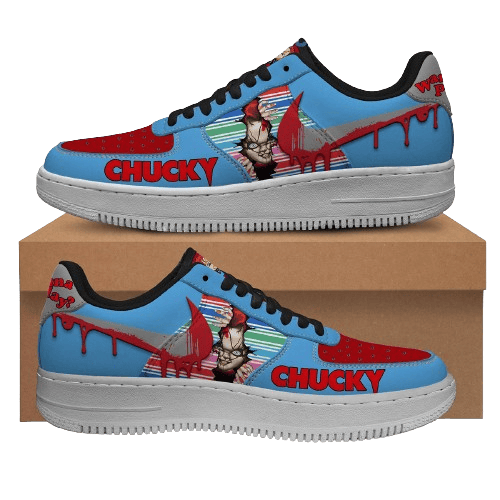 Chucky Wanna Play Child’s Play  Design Shoes F1