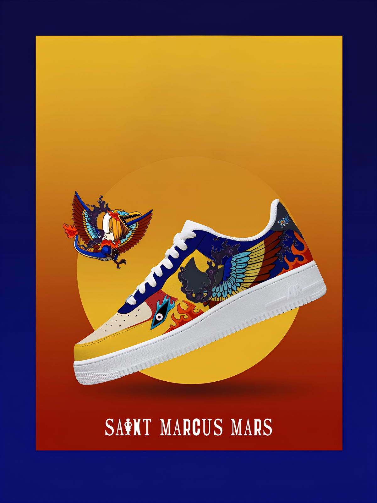 Saint Marcus Mars Design Shoes F1