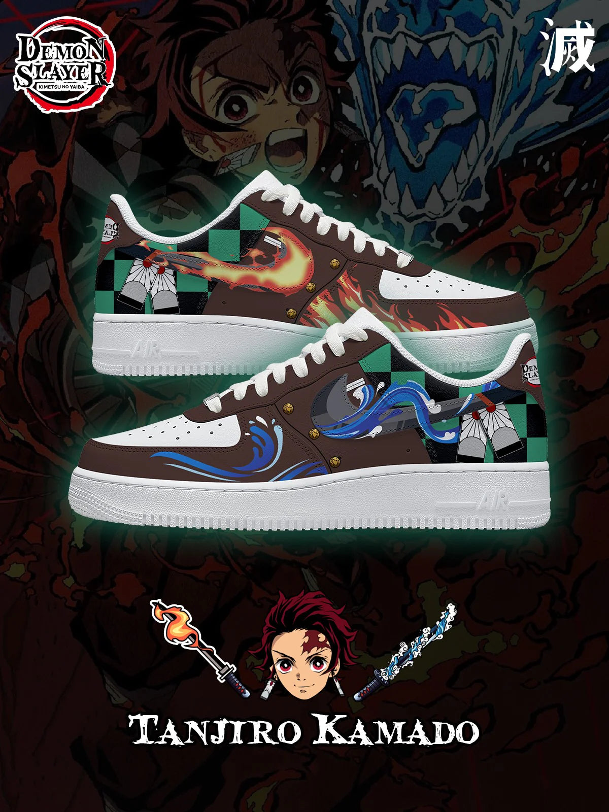 Tanjiro Limited edition Design Shoes F1