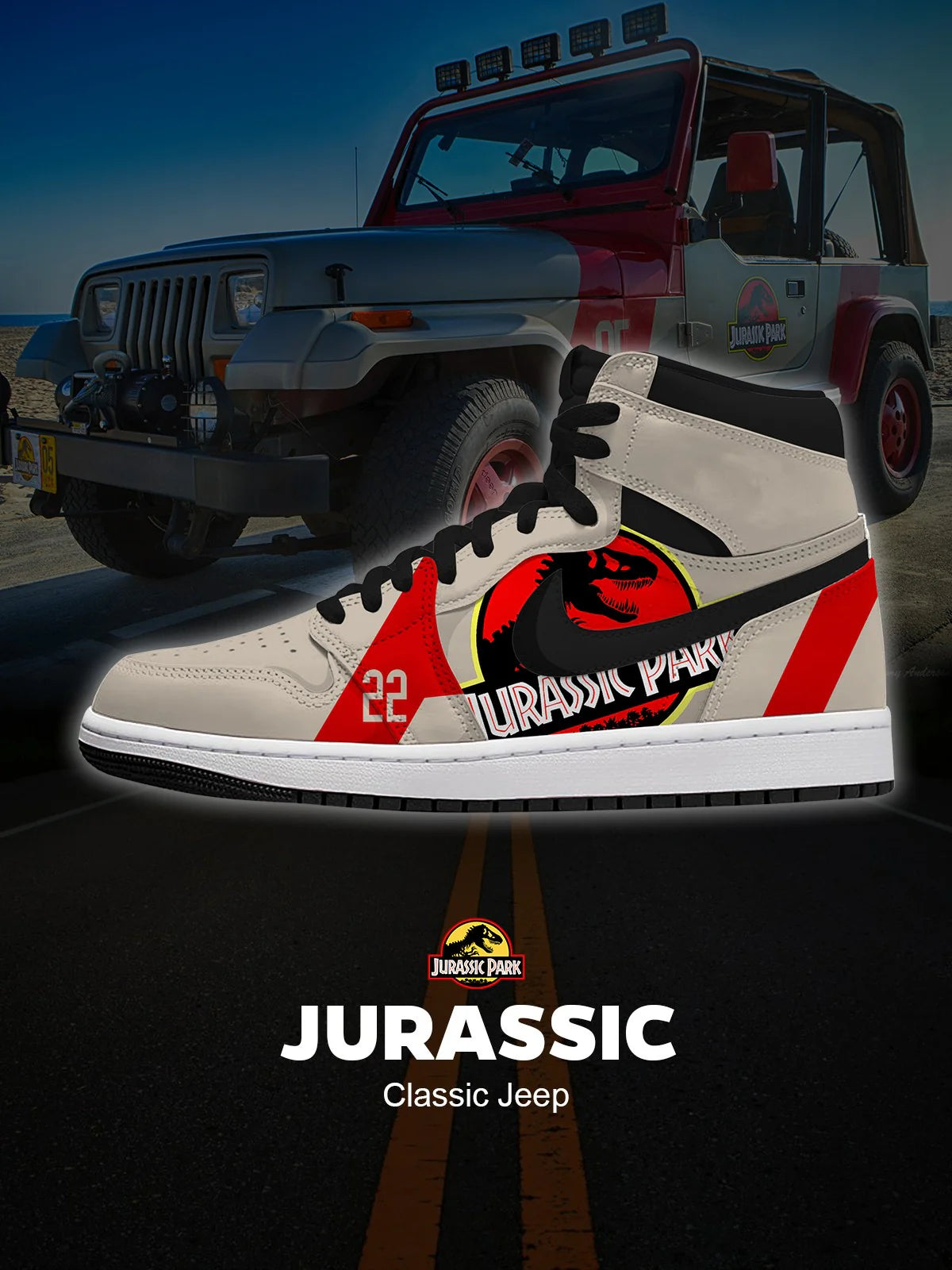 JP Classic Jeep Design Shoes J1