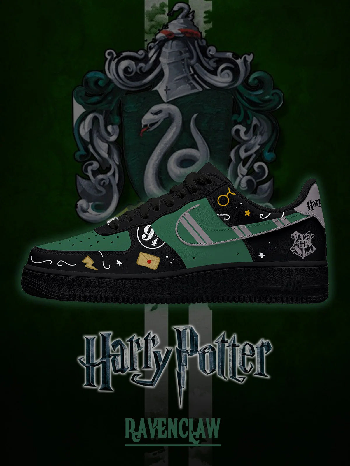 Slytherin limited edition Design Shoes F1