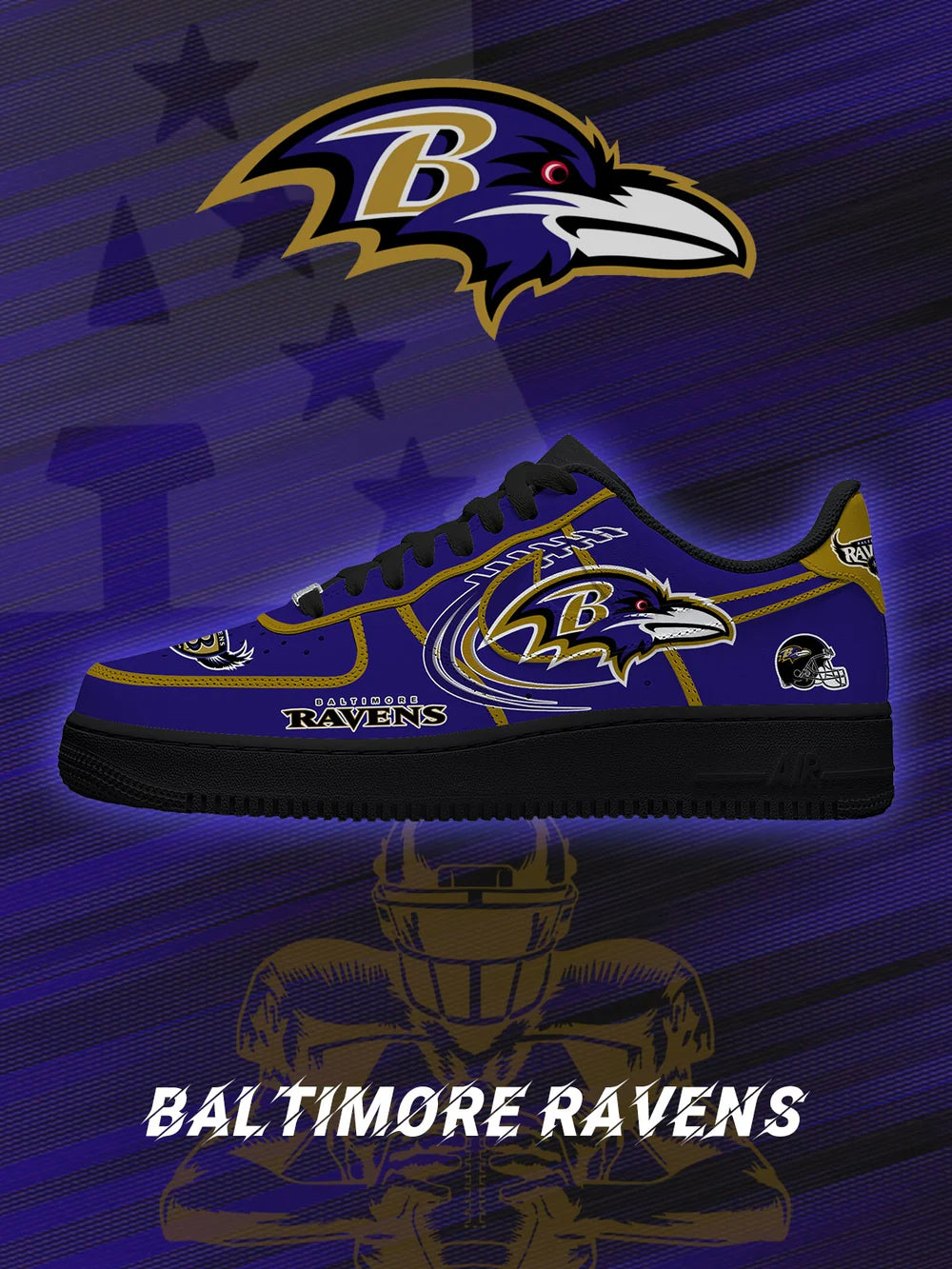 Baltimore limited edition Design Shoes F1