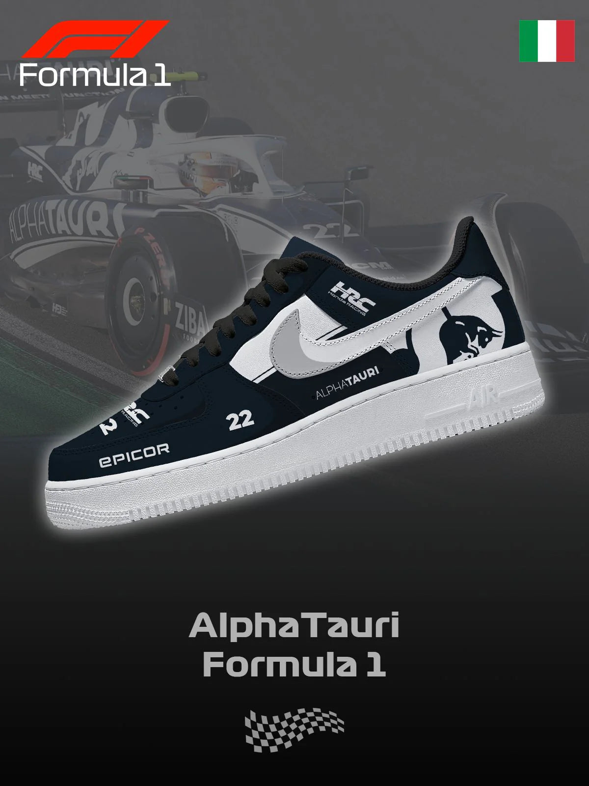 Custom AT F.1 Design Shoes F1