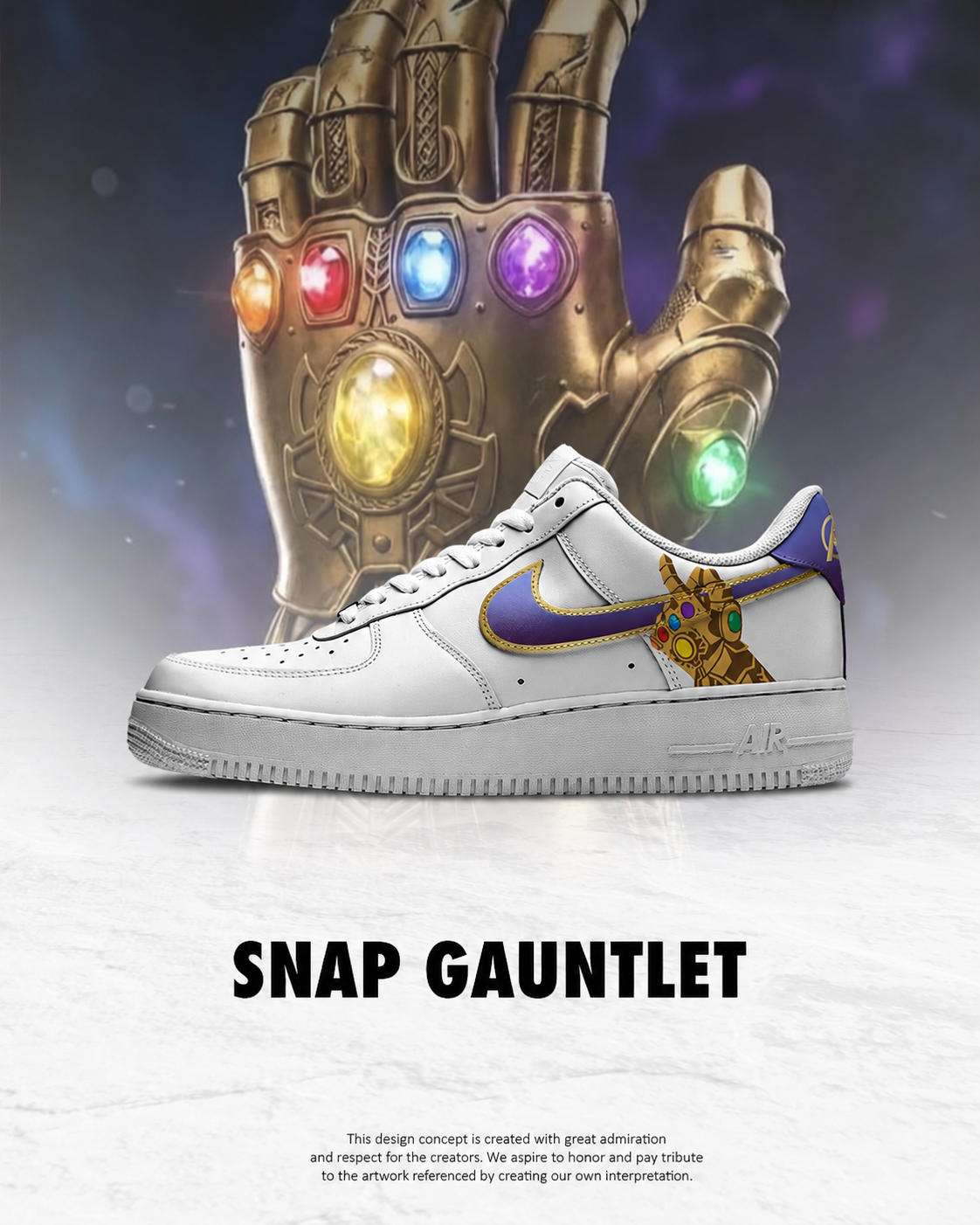 Snap Gauntlet Design Shoes F1