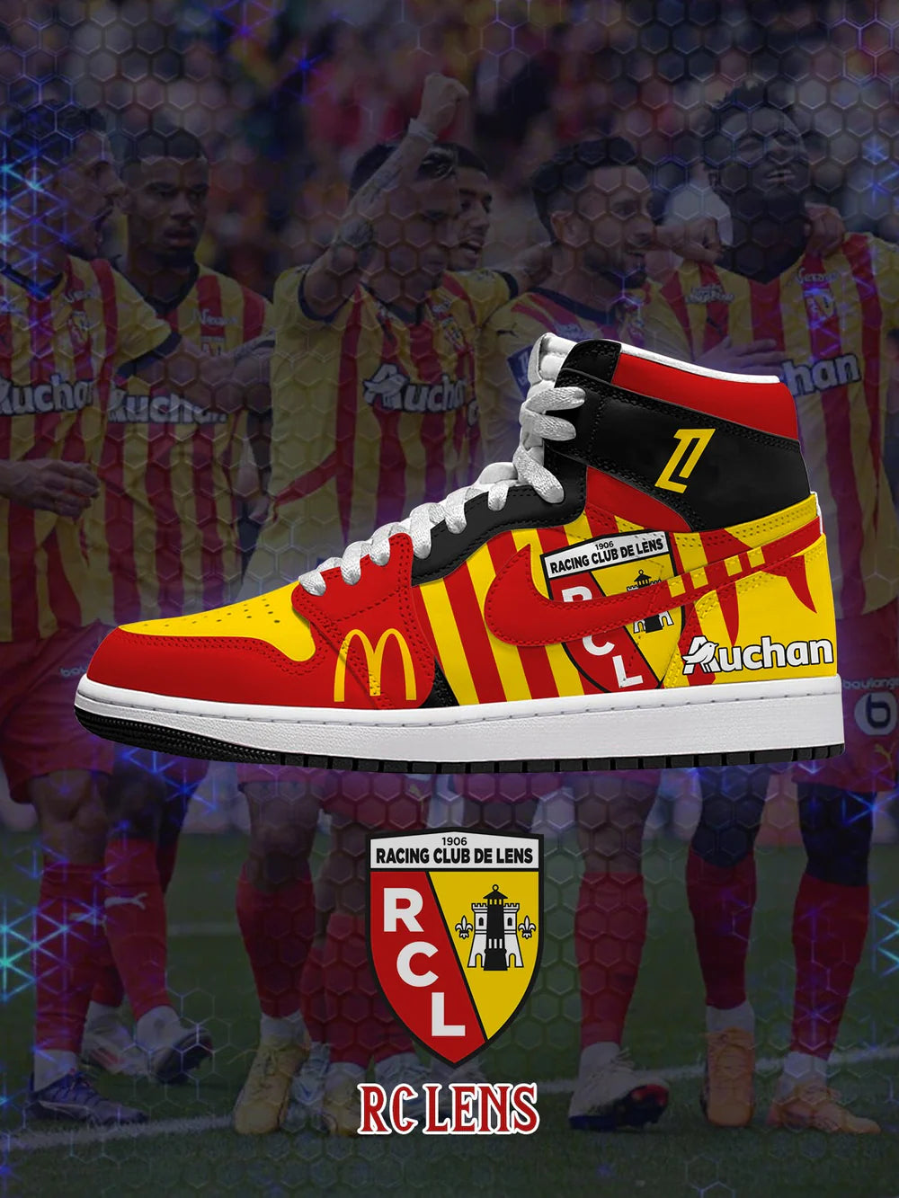 Lens (Adult and kids size available) Limited Edition Design Shoes J1
