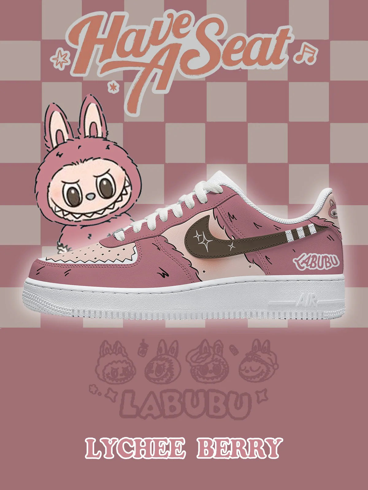 Lychee Berry Design Shoes F1