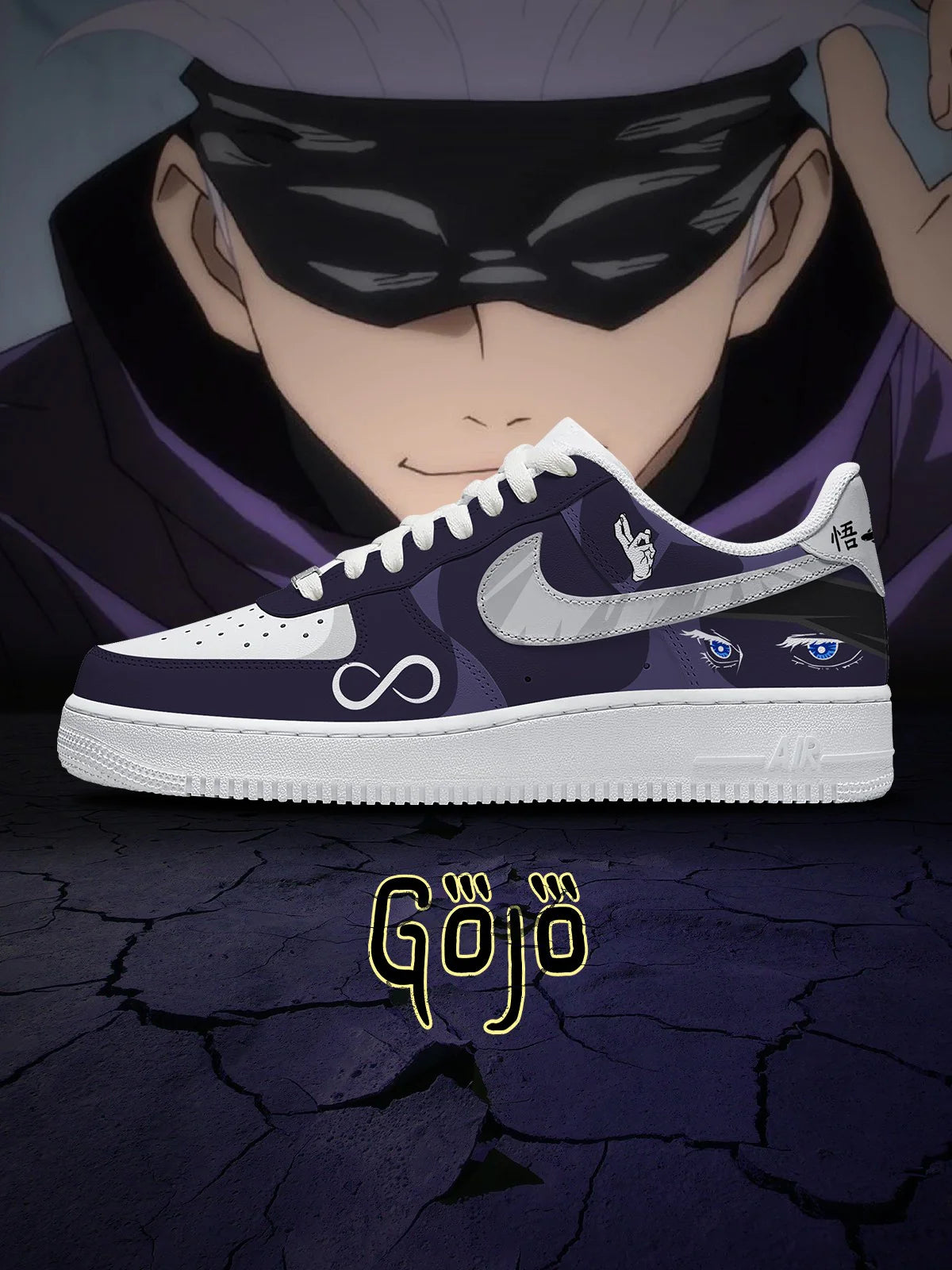 Gojo limited edition Design Shoes F1