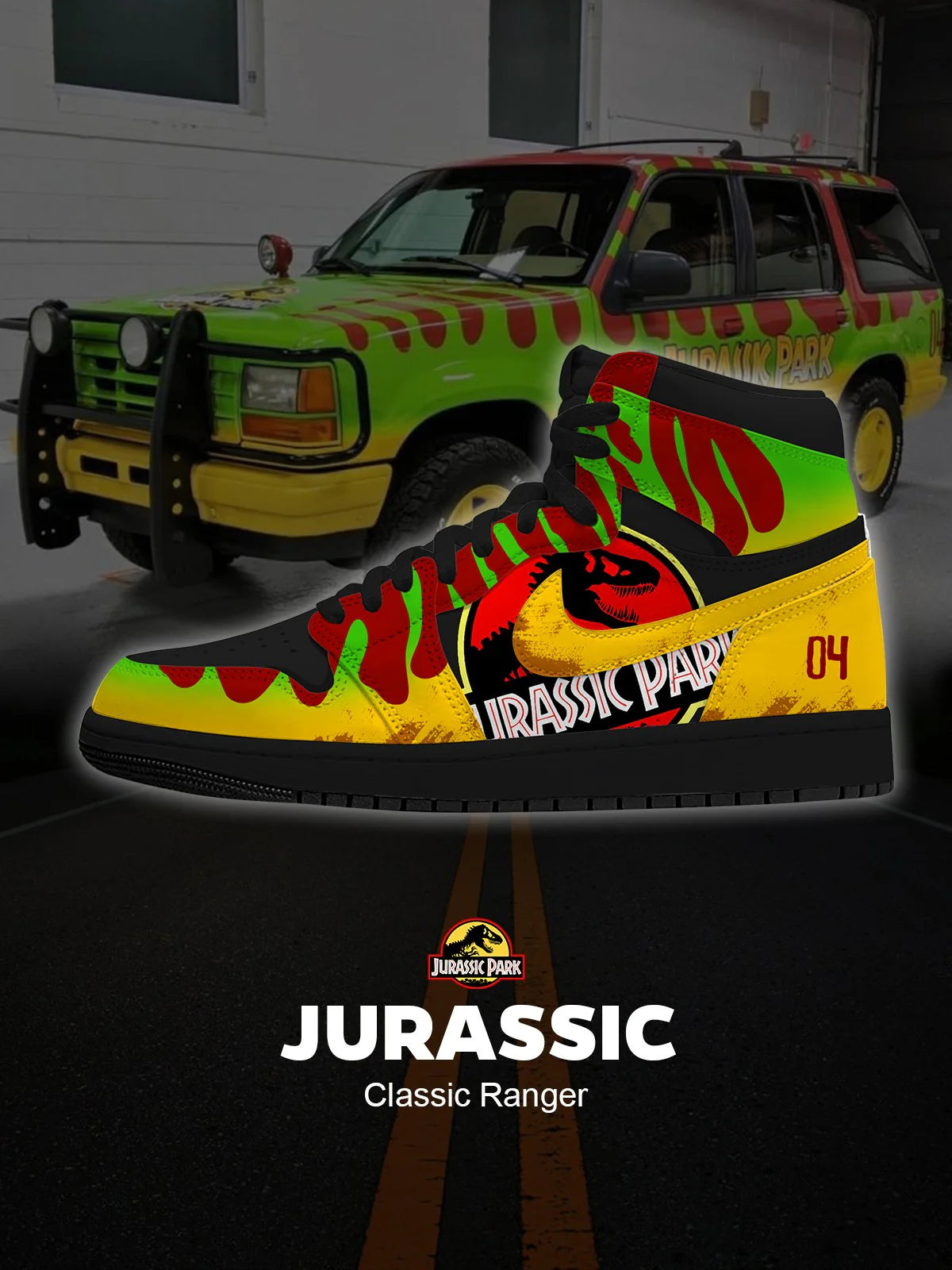 JP Classic Ranger Design Shoes J1