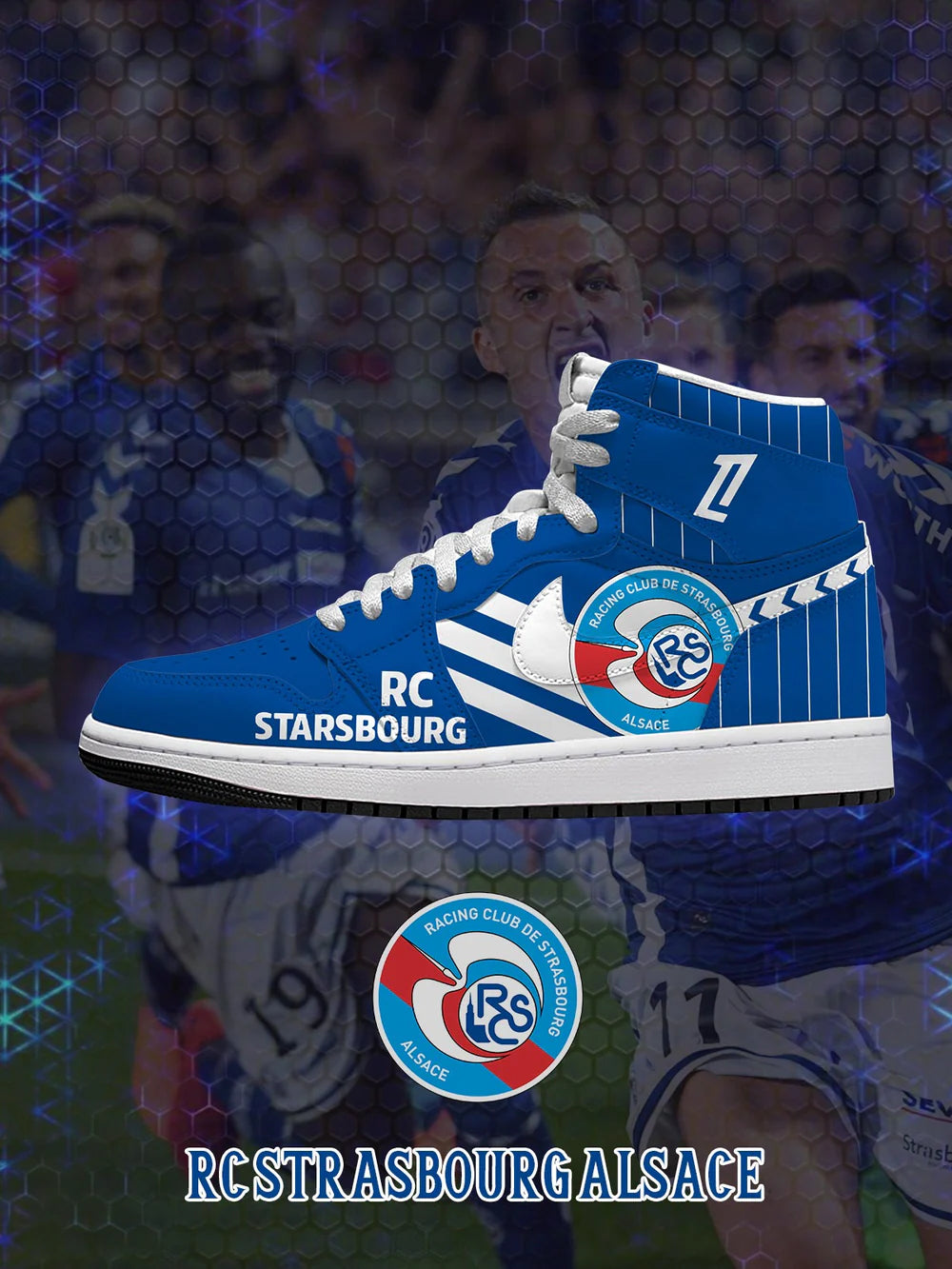 Strasbourg(Adult and kids size available) Limited Edition Design Shoes J1
