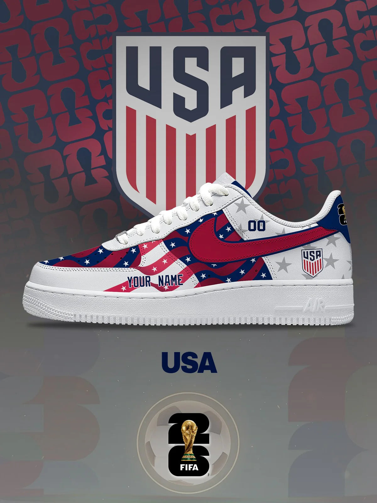 World Cup 2026 USA  Design Shoes F1